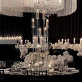 Acrylic Wedding Candlestick Ornament Party Decorations Props for Wedding Arrangement
