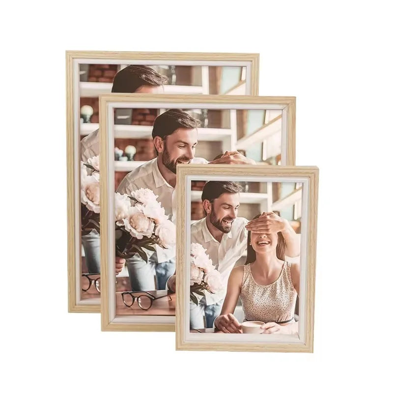 Hot Sale Factory Custom Unfinished Modern Styles Wood Photo Frames Personalized