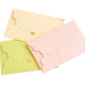 Factory Custom Colorful Envelope Greeting Cards Packaging Hot Stamping Small Mini Envelopes Luxury Envelopes With Logo