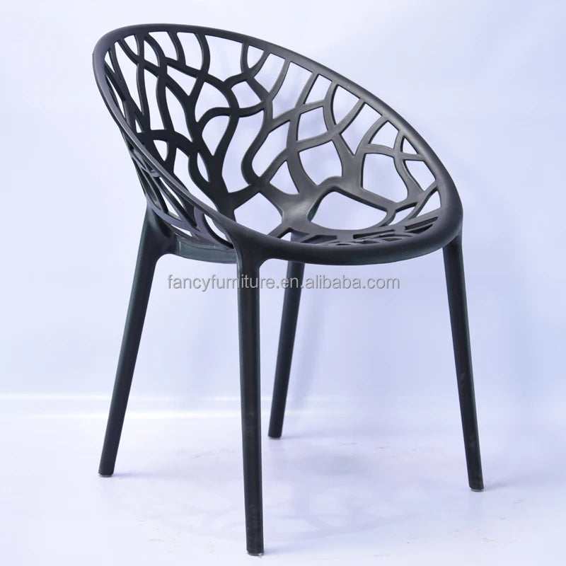 Hot Sale Modern Design Plastic Dining Chair Waterproof and Stackable for Home Bar or Restaurant Factory Wholesale Cheap Price