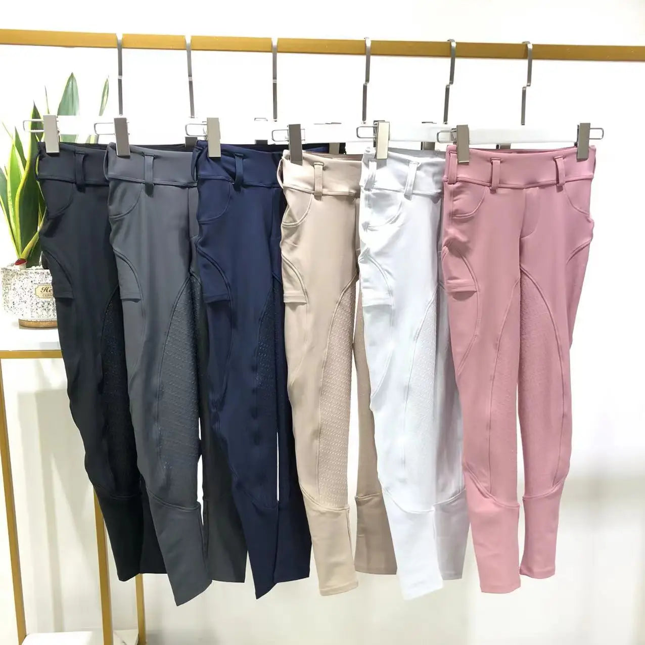 Children's Equestrian Pants 6 to 15 Years Old Girls Full Seat Silicone Horse Riding Breeches Kids Horse Riding Clothing Leggings