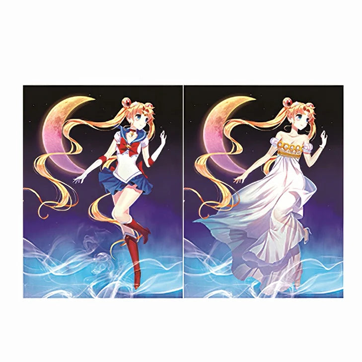 Princess Serenity  Anime Girl 3D Wallpaper Customize 3D Lenticular Filp Picture Wall Art Painting 3D Print Poster