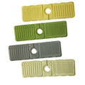Silicone Tap Splash Guard Waterproof Draining Pad Kitchen Water Faucet Mat Sink Storage Plate Bathroom Sink Storage Tray
