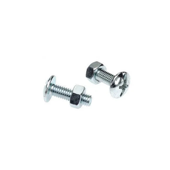 Anti-Corrosion Roofing Hardware Hot-Dipped Galvanized Bolt with Nut and EPDM Washer for Coastal & Harsh Environments