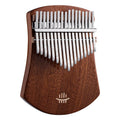 JELO Wholesale Key Maple/Acacia Thumb Piano Kalimba Sector-Shape Musical Instrument Drum