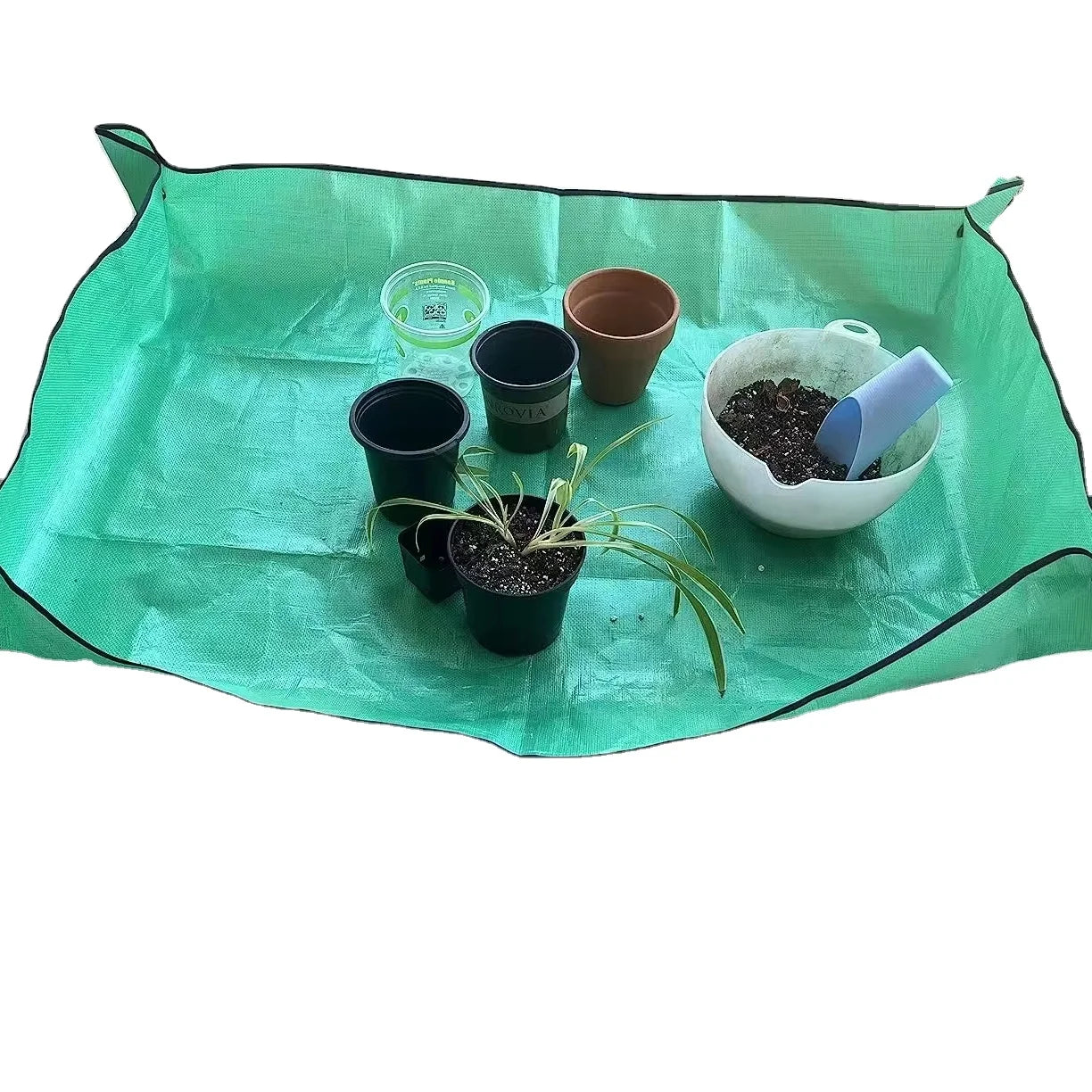 Waterproof Thick PE Indoor Garden Operation Ground Mat Anti-Dirty Planting Transplanting Pot Pad Repotting Changing Mat