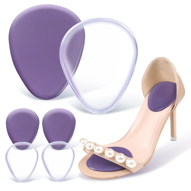 New Style Comfort Insoles Soft Silicone Gel Metatarsal Pads for Women and Men Ball of Foot Cushion Forefoot Pads Shoe Inserts