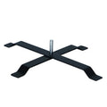 Factory Custom Small Cross Steel Tube Flag Base Stand Stylish Pennant Style