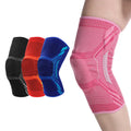 Wholesale Basketball Knee Brace Orthopedic Volleyball Kneepad Compression Knee Pads Brace Silicone Cushion Knee Support Pad 7733