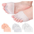 Shoe Insoles Women Toe Separator Foot Care Products Pain Relief Forefoot Pads Shoe Pad Orthopedic Comfortable Silicone Insoles