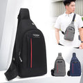 Nylon Waist Packs Sling Crossbody Outdoor Sport Shoulder Chest Daily Picnic Canvas Shoulder Bag for Men