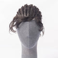 Hot Selling Replacement System Brazilian Virgin Human Hair Hairline Afro Cornrow Braids Toupee for Black Men