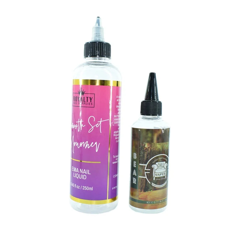 Oil Bottles Dispensing Bottle with Twist-opener Lids for Hair Oils Applicator in Twist Top Plastic Hot Sale 4oz 8oz 120ml 250ml