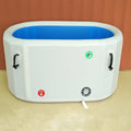 Portable Foldable Ice Bath Pool Cooling Water Therapy Bathtub PVC Inflatable Cold Plunge Bath Ice Tub for Adult Fitness Recovery