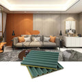 Manufacturer Customizable Indoor Waterproof WPC Fluted Wall Panel for Wall Decoration Board Yunjian Modern Glue Installation