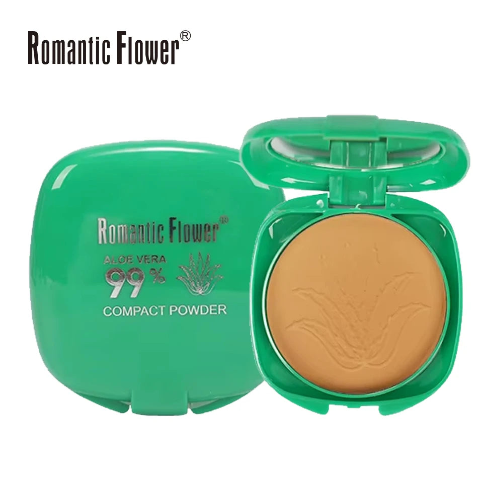 Hot Sale Private Label 99% Aloe Vera Makeup Face Maquillage Dark Skin Foundation Powder