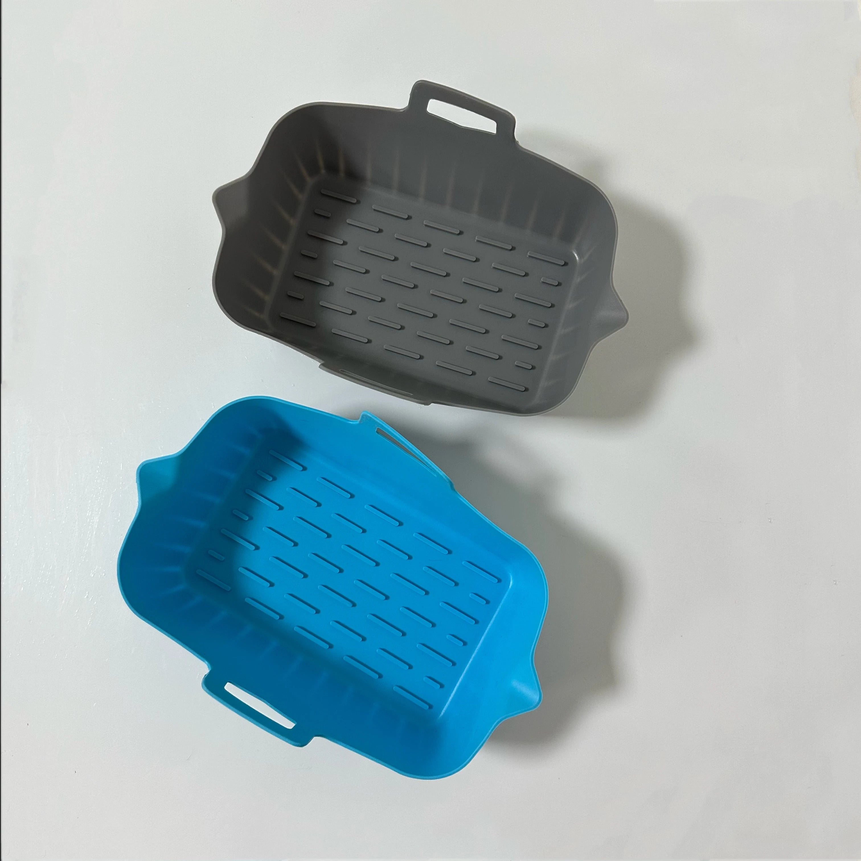 8.7 Inch Large Size Silicone Air Fryer Liners Pot BPA Free Food Grade Silicone 2024 New Design Air Fryer Mat