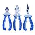 SALI European Series Professional Long Nose Plier 6" 7" Steel Combination Diagonal-Cutting Plier PP+TPR Handle 3-Year Warranty