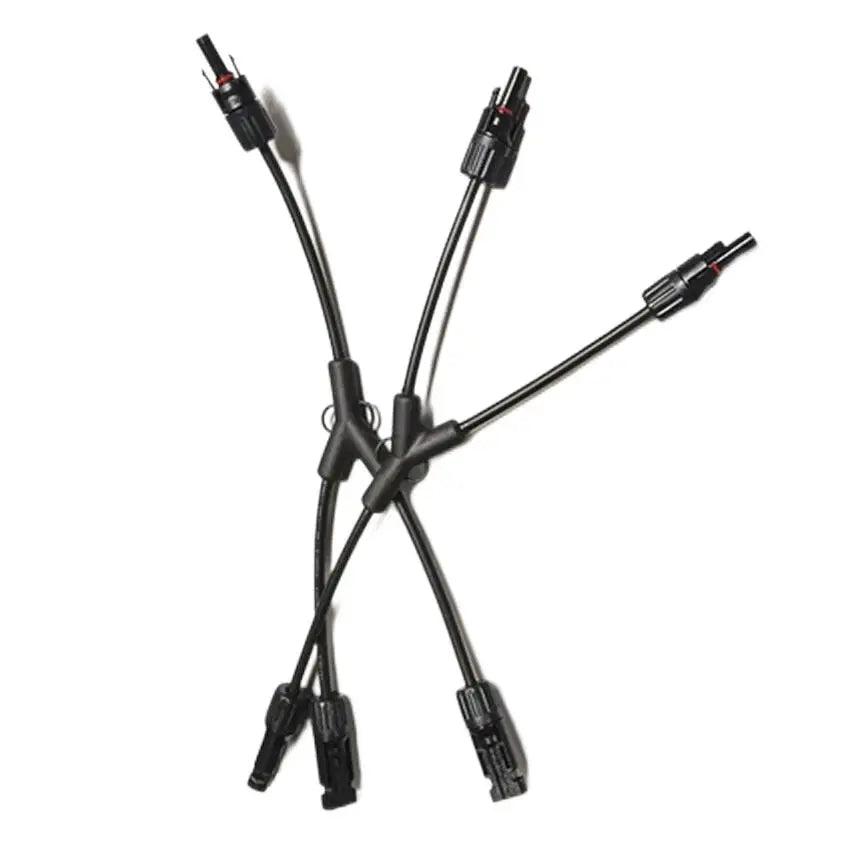 TOP HENGDA  Solar Cable Connector Y Type for Solar Panel 2 in 1 Branch Y
