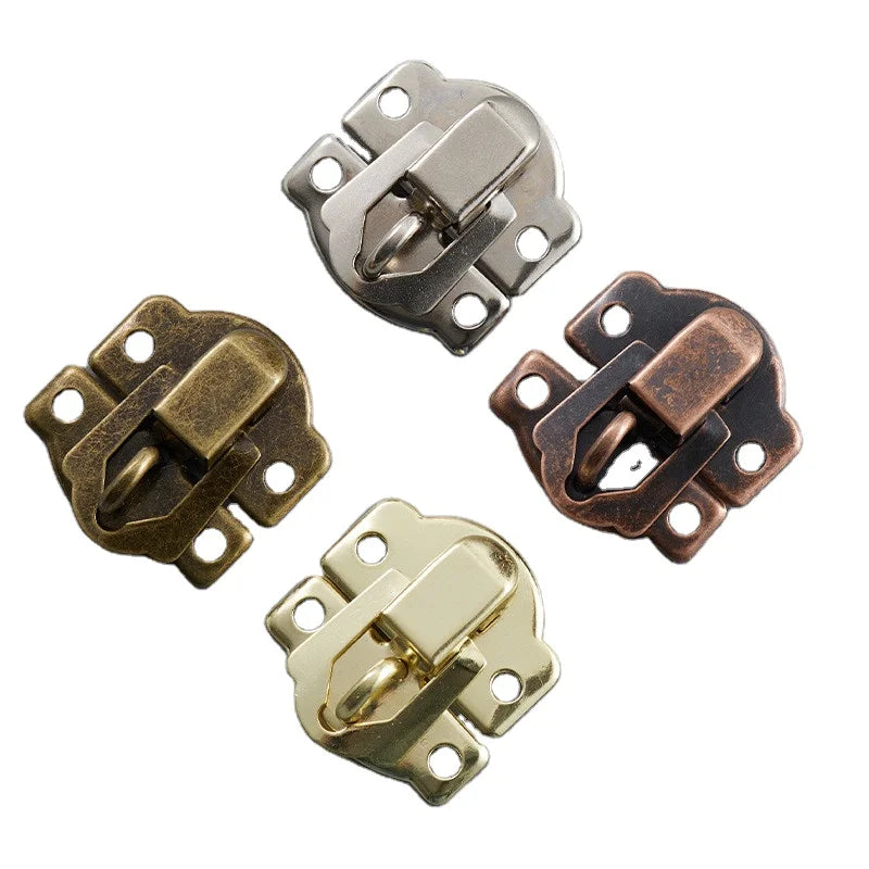 Factory Supply Box Accessories 27 X 29mm 4 Colors Metal Box Latches Wooden Box Locks