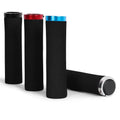 YOUME 1 Pair Sponge Mountain Bike Handlebar Grips Soft Anti-slip Ultralight 130MM 2.2CM Inner Diameter End Grips
