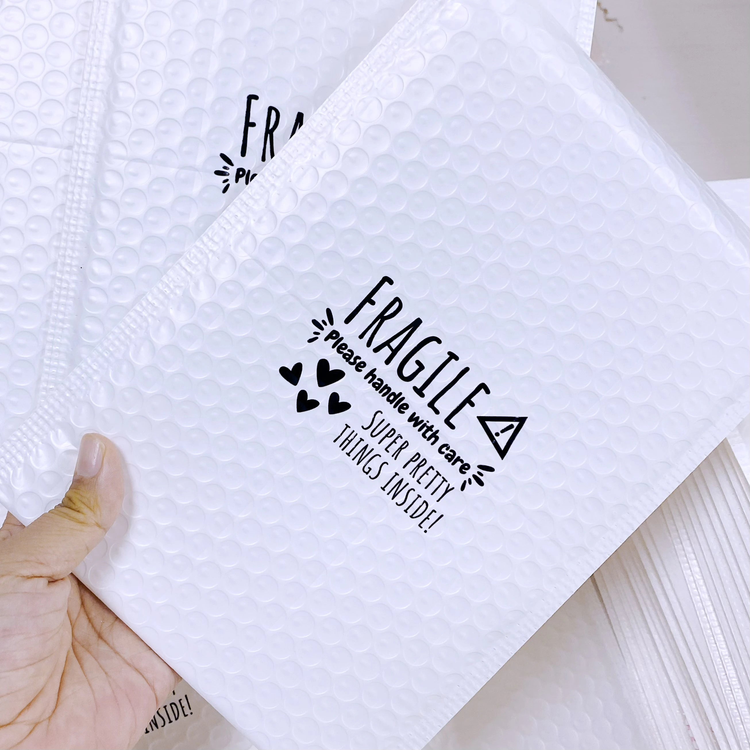 Bubble Mailer Set Self-Seal Packaging Bags Small Business Supplies Padded Envelopes Bubble Envelopes Mailing Bags