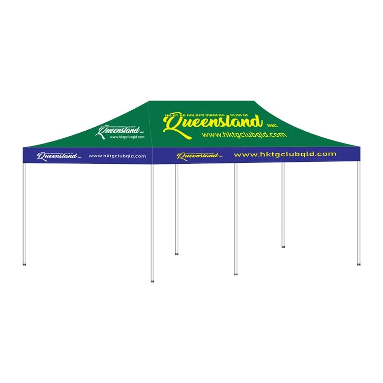 Waterproof Outdoor Event Tent with Aluminum Frame Canopy 3x3 Marquee Awnings for Advertising Printed Features 5m Bay Distance
