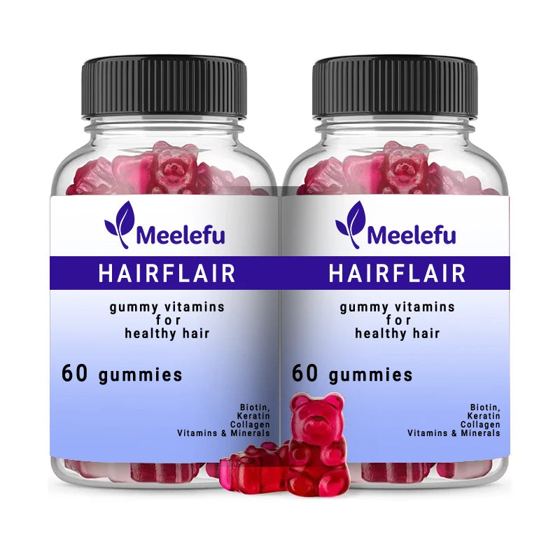 Supplier Wholesale Vitamin Complex Hair Skin and Nails Biotin Gummies for Hair Growth