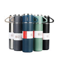 Wholesale Travel Warmer Mugs Double Wall 304 Stainless Steel Vacuum Flask Thermos Gift Set With Two Cups Flask