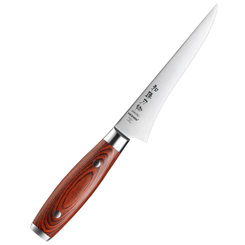 Super sharp Kitchen Boning Knife German 1.4116 Stainless Steel Pakka Wood Handle Restaurants Custom