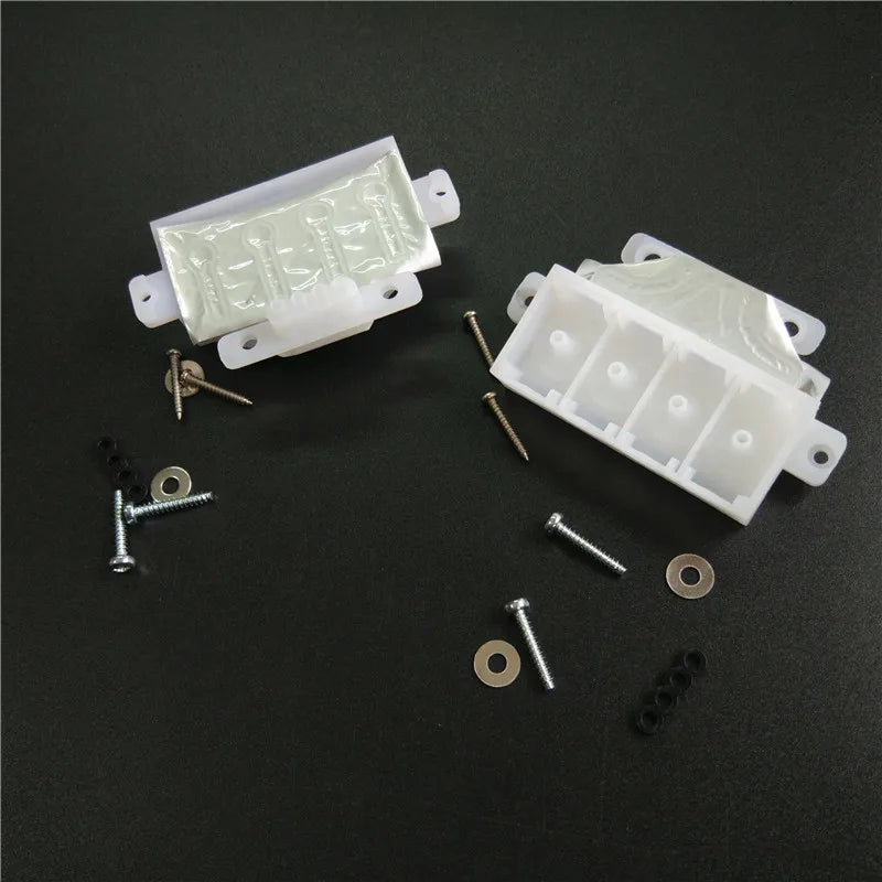 Quality 5113 Printer Machine Printhead Ink Damper Connector 5113 Print Head Plastic Manifold Adapter