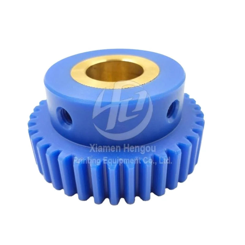 38 Teeth Komori LS-26 LS-29 Machine 814-5100-603 Good Quality for Komori Machine Blue Gear