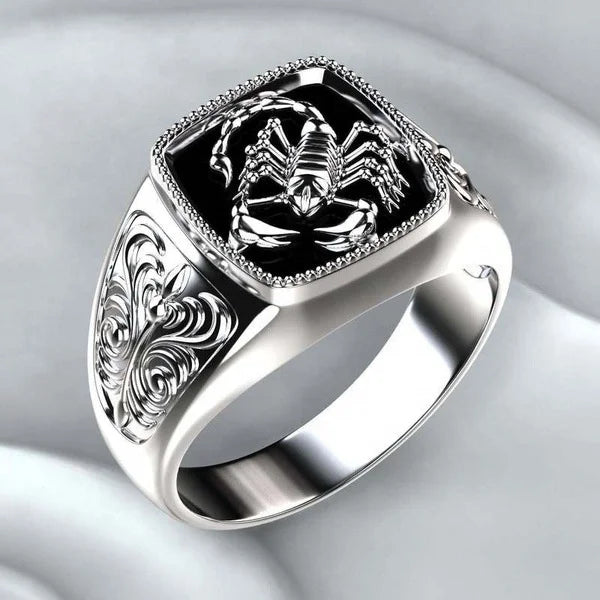 Inoxidable Wedding Cool Creative Personalized Electroplating Scorpion Rings Jewelry for Men