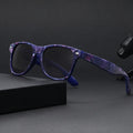 DOISYER Retro UV400 Sunglasses for Men New Design Vintage Frame with Maple Leaves Unisex PC Lenses for Riding Sun Protection