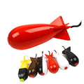 Fishing Rockets Spod Bomb Long Cast Medium Spomb Fishing Bomb Bait Carp Fishing Feeder Tackle Bait Bomb MegaBDM