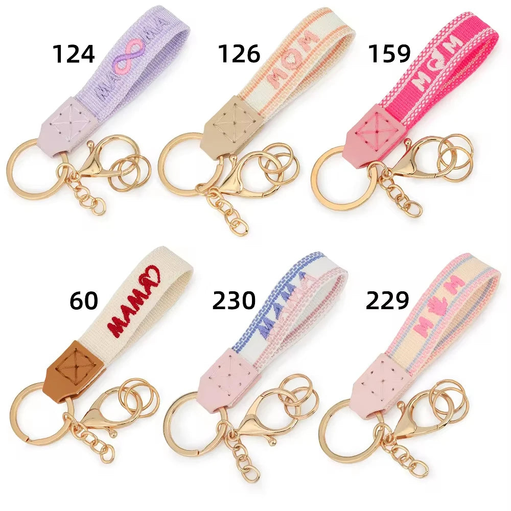 Embroidered Keychains Anime