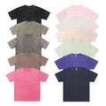 Custom 100% Cotton Short Sleeves Are Comfortable Breathable Vintage High Grams Oversize Mens t Shirts Cotton