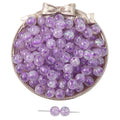 Cherry Blossom Resin Crushed Loose Beads Handmade DIY Jewelry to Make Bracelet Necklace Accessories Material 10MM Plastic Beads
