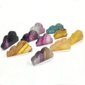 Wholesale Hand Carved Natural Fluorite Crystal Cloud Healing Crystal Cloud Shape for Home Decoration