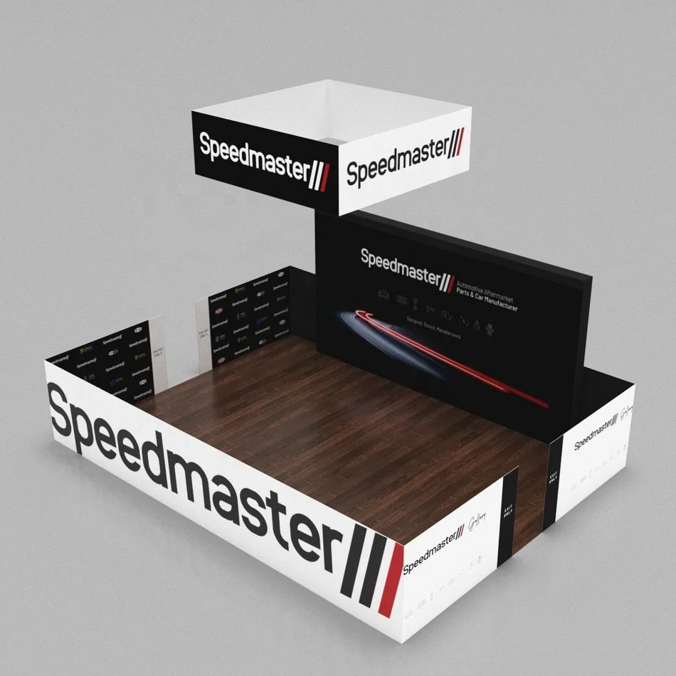 Modular System Tension Fabric Aluminum Frame Expo Display Stand Exhibition Booth CS-BOOTH-8 OEM