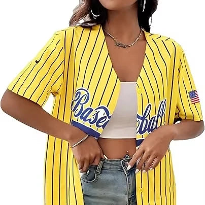 Custom  Fashionable Patched Team Name Logo Polyester Breathable Embroidery Baseball Jerseys