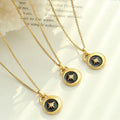 High Quality Star Women Pendant Necklace Jewelry Stainless Steel 18k Gold Plated Necklace