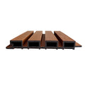 WPC Exterior Wall Cladding Panels Waterproof Soundproof Fireproof Geometric Pattern Outdoor Composite Wall Panels