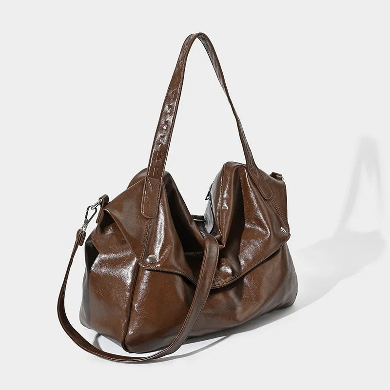 Wholesale Custom Brand LOGO Designer Bags Women Handbag Ladies Shoulder Large Vintage Elegance PU Leather Women Hand Bags