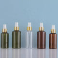 Luxury 50ml 100ml PET Frosted Plastic Cosmetic Bottles Mini Small Empty Body Oil Hair Spray Perfume Bottle for Hotel Room Use