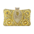 Cross-border New Arrival Diamond Sunflower Dinner Bag Rhinestone Party Crossbody Dress Women's Handbag Clutch