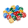 Plastic Dice Stacking Set Includes 8 Large 19mm Dice 1 Short Beginner's 1 Tall Advanced Stacking Cup Storage Tube