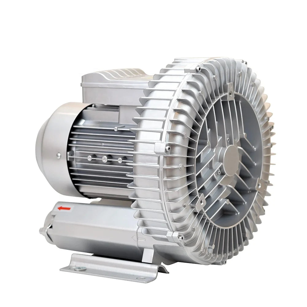 JQT2200C 2GH610 2.2kw 3hp Single-Phase 220v High Pressure Ring Blower Low Noise Side Channel Blower for Fish Farming Machining