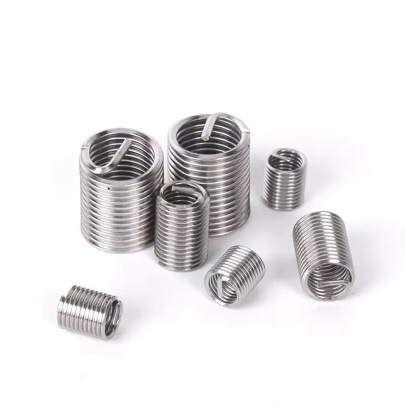 INCH 5/16-18 5/16-24 3/8-16 3/8-24  7/16-14 7/16-20 Stainless Steel 304 Wire Thread Insert Helicoils Thread Repair Recoil