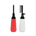150ml 250ml Empty White/Pink/Orange PET Plastic 2-in-1 Shampoo & Lotion Bottle with Black Screw Cap